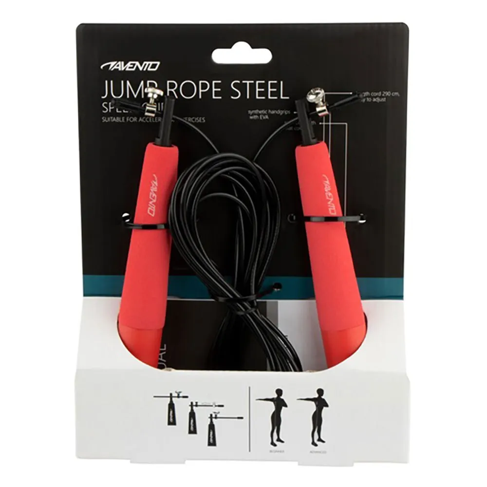 AVENTO Steel Cable Speed Rope 4 AVENTO Steel Cable Speed Rope - Image 2