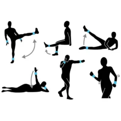 AVENTO Wrist/Ankle Weight 2 X 1kg -Tunturi Shop avento wrist ankle weight 2 x 1kg 5