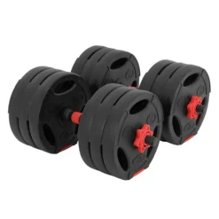 Dumbbell Set Barbell And Dumbbell 2 In 1 30kg Pvc And Rubber 11 Dumbbell Set Barbell And Dumbbell 2 In 1 30kg Pvc And Rubber -Tunturi Shop ecd germany dumbbell set barbell and dumbbell 2 in 1 30kg pvc and rubber 3