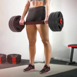 Dumbbell Set Barbell And Dumbbell 2 In 1 30kg Pvc And Rubber 13 Dumbbell Set Barbell And Dumbbell 2 In 1 30kg Pvc And Rubber -Tunturi Shop ecd germany dumbbell set barbell and dumbbell 2 in 1 30kg pvc and rubber 5