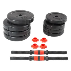 Set Of 2 X 15Kg Dumbbells -Tunturi Shop ecd germany set of 2 x 15kg dumbbells 2
