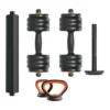 Dumbbell Kit V2+Bar+Kettlebell 40kg -Tunturi Shop fed dumbbell kit v2 bar kettlebell 40kg