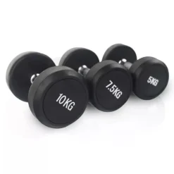 Round Dumbbells 12.5kg -Tunturi Shop fitness tech round dumbbells 12.5kg 1
