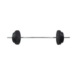 Set Bar Olimpica And 2 Dumbbells 120kg -Tunturi Shop fitness tech set bar olimpica and 2 dumbbells 120kg 1