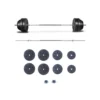 Set Of Weights Olimpica Bar 120kg 2 Set Of Weights Olimpica Bar 120kg -Tunturi Shop fitness tech set of weights olimpica bar 120kg