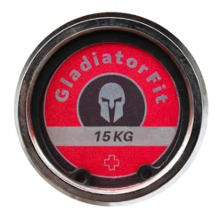 Aluminum Bar 220cm 50mm+2 Stop Discs 15kg -Tunturi Shop gladiatorfit aluminum bar 220cm 50mm 2 stop discs 15kg 3