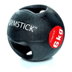 Gymstick Rubber Medicine Ball With Handles 6kg
