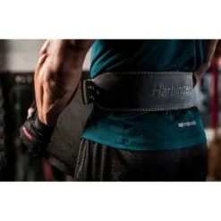 HARBINGER Padded Leather Belt -Tunturi Shop harbinger padded leather belt 3