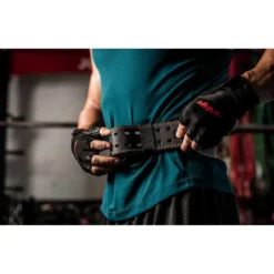 HARBINGER Padded Leather Belt -Tunturi Shop harbinger padded leather belt 4