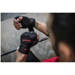 HARBINGER Pro WristWrap Short Gloves -Tunturi Shop harbinger pro wristwrap short gloves 10