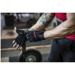HARBINGER Pro WristWrap Short Gloves -Tunturi Shop harbinger pro wristwrap short gloves 11