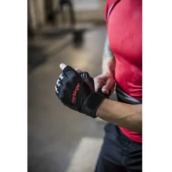 HARBINGER Pro WristWrap Short Gloves -Tunturi Shop harbinger pro wristwrap short gloves 14