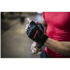 HARBINGER Pro WristWrap Short Gloves -Tunturi Shop harbinger pro wristwrap short gloves 15