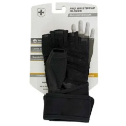 HARBINGER Pro WristWrap Short Gloves -Tunturi Shop harbinger pro wristwrap short gloves 3