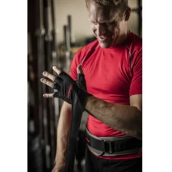 HARBINGER Pro WristWrap Short Gloves -Tunturi Shop harbinger pro wristwrap short gloves 9