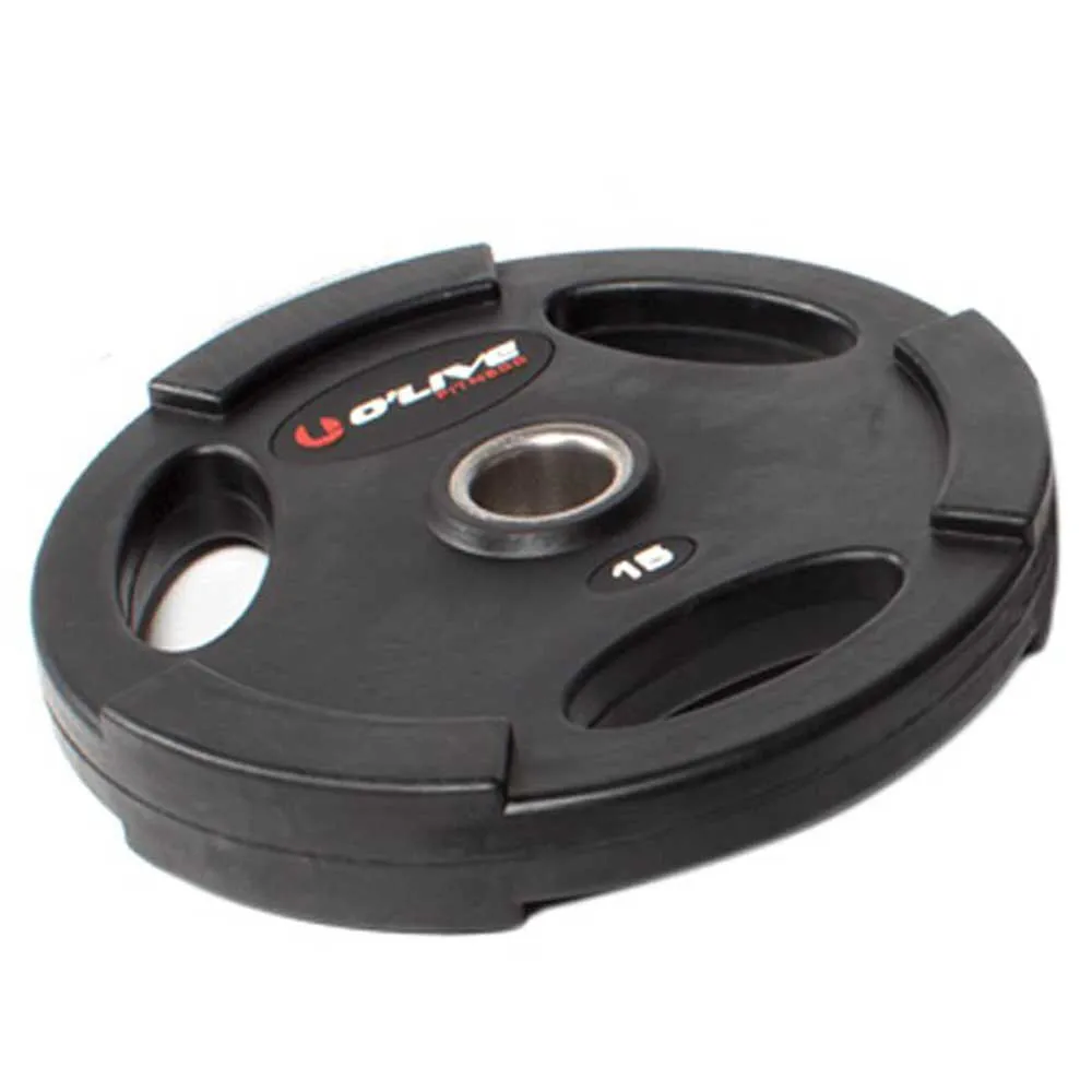 OLIVE Olympic Rubber 15kg 3 OLIVE Olympic Rubber 15kg