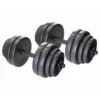 Dumbbell Set 30kg -Tunturi Shop orange gym dumbbell set 30kg