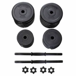 Dumbbell Set 30kg 8 Dumbbell Set 30kg -Tunturi Shop orange gym dumbbell set 30kg 3