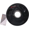 PURE2IMPROVE Rubber Coated Weight Plate 2.5kg -Tunturi Shop pure2improve rubber coated weight plate 2.5kg