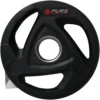 PURE2IMPROVE Rubber Coated Weight Plate 5kg -Tunturi Shop pure2improve rubber coated weight plate 5kg