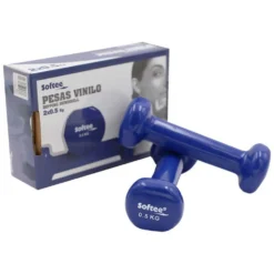 SOFTEE Vinyl Dumbbells Set 0.5kg