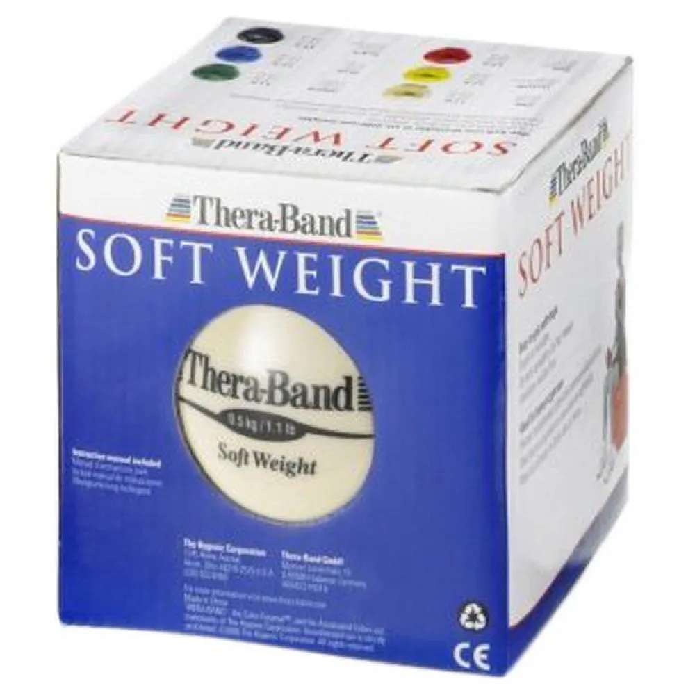 TheraBand Soft Weight Medicine Ball 0.5kg 4 TheraBand Soft Weight Medicine Ball 0.5kg - Image 2