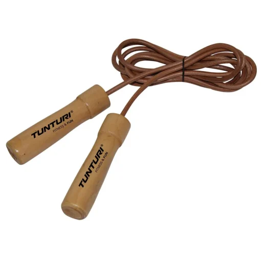 Tunturi Leather Pro Jump Rope -Tunturi Shop tunturi leather pro jump rope