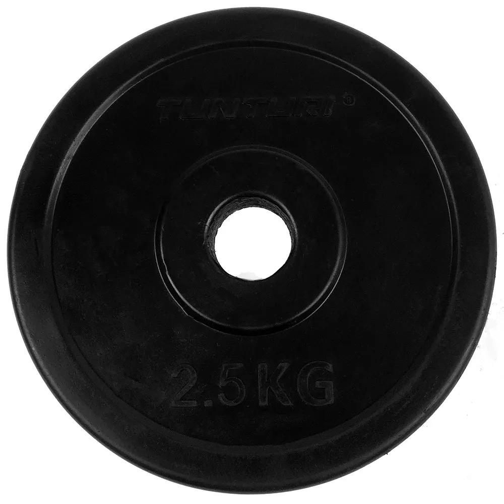 Tunturi Rubber Weight Plate 2.5kg 2 Units 4 Tunturi Rubber Weight Plate 2.5kg 2 Units - Image 2