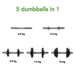 Tunturi Weights Kit 10kg 2 Units -Tunturi Shop tunturi weights kit 10kg 2 units 3