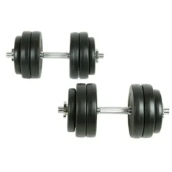 VIDAXL Dumbbell Set 30Kg 18 Units