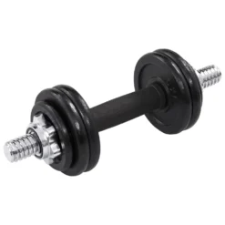 VIDAXL Dumbbell Set Cast Iron 15kg 19 Units -Tunturi Shop vidaxl dumbbell set cast iron 15kg 19 units 5