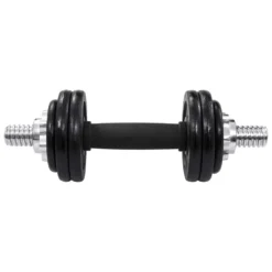 VIDAXL Dumbbell Set Cast Iron 15kg 19 Units -Tunturi Shop vidaxl dumbbell set cast iron 15kg 19 units 7