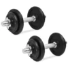 VIDAXL Dumbbell Set Cast Iron 20Kg 14 Units 1 VIDAXL Dumbbell Set Cast Iron 20Kg 14 Units -Tunturi Shop vidaxl dumbbell set cast iron 20kg 14 units