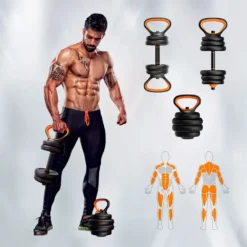 Xiaomi Dumbbell+Barbell+Kettlebell Kit+Sensor 40kg 16 Xiaomi Dumbbell+Barbell+Kettlebell Kit+Sensor 40kg -Tunturi Shop xiaomi dumbbell barbell kettlebell kit sensor 40kg 3